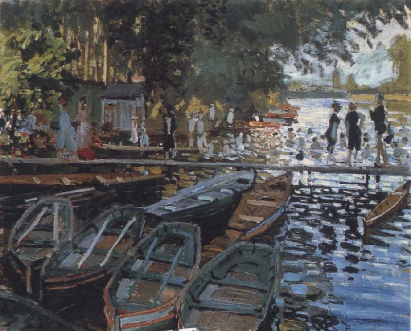 Claude Monet Bathers at La Grenouillere china oil painting image